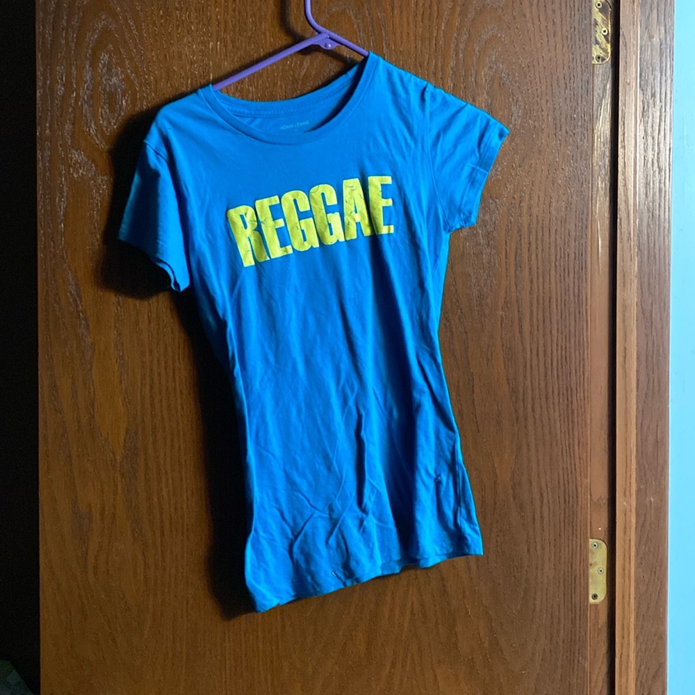 Blue reggae shirt